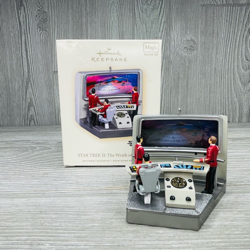 Hallmark 07 Star Trek II The Wrath of Khan Hallmark Keepsake Christmas Ornament